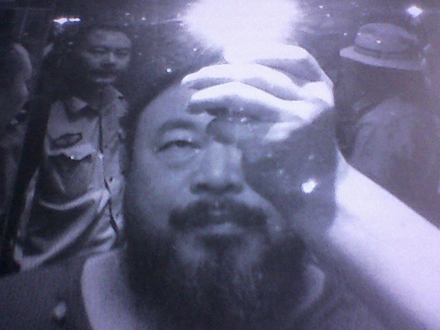 On August 12, 2009 Ai was arrested by authorities and sometime thereafter I asked Kara Maria to write something about him, on the strength of Kara having a zodiac themed print at S-A...pretty weak hand, I admit. 