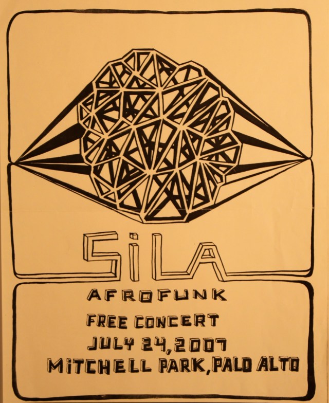 Joey Piziale has a mural on Cali Ave and to promote both it and the Twilight Series, I produced pro bono this Sila poster, same design as mural. I own the artwork NFS. I remember wanting to work with Joey to expand his font into something that would electronically adjust to maximize the piano-key affect