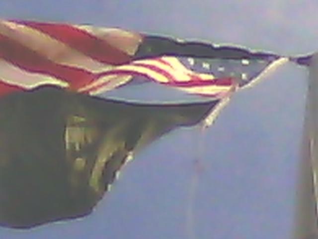 grand old flag, at 27 University, Palo Alto, where I counted 7 historic markers