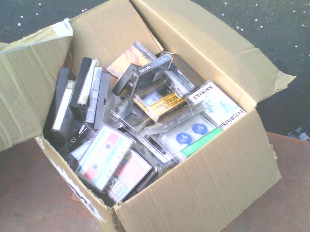 Describing Animals and other demo tapes I dutifully stored for 15 or more years; I kept all the cover letters, press photos and one-sheets.