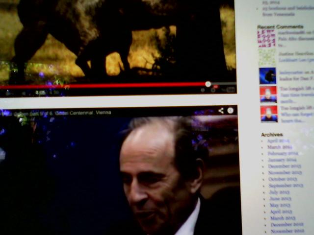 self-reference to Errol Morris Dancing, at 4:06 in each film