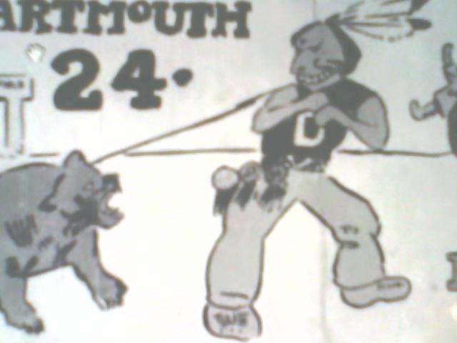Play within play: Mindy Kaling (r) directing Bill Heder (dressed as a bear) in "the Mindy Project"