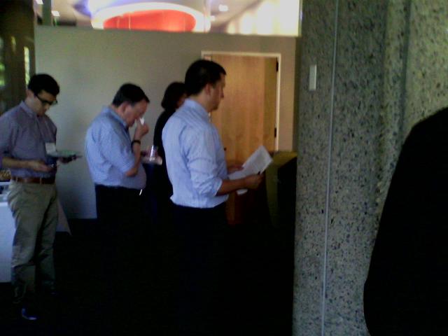 Aaron Aknin, Steven Levy, Sid Espinosa, Downtown Library, spring, 2014