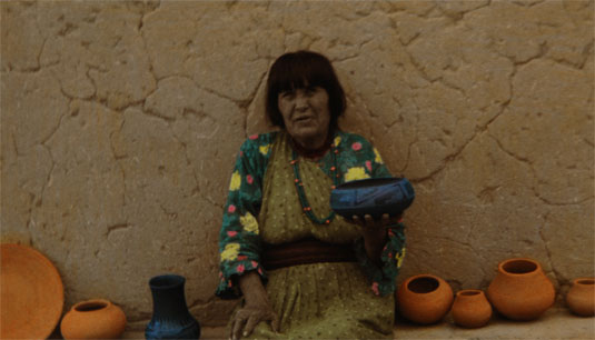 Maria Martinez the San I potter, photo by Adombe of Santa Fe