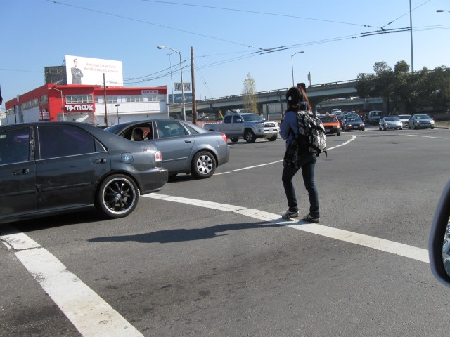 one person v seven car