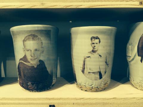 Paul Weiss and Ben Davis party Tool-style in Palo Alto gallery of war heroes