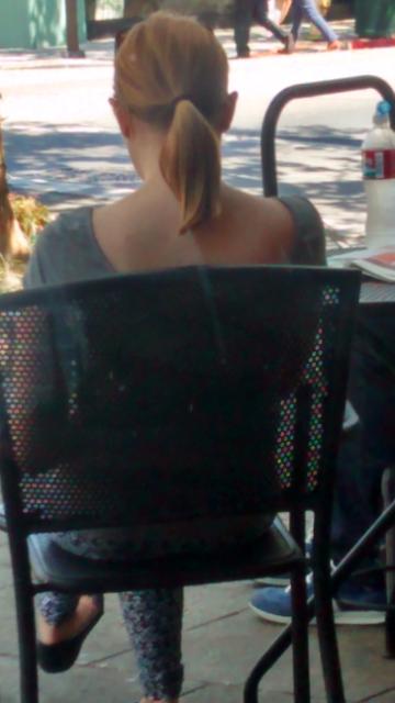 probably not Elizabeth Holmes, founder of Theranos, 10 a.m. Monday, July 21, 2014 at Peets on Uni