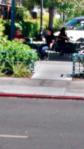 Paparazzo shot of Chick Corea and his manager at Whole Foods Palo Alto, August 2014, by Mark Weiss