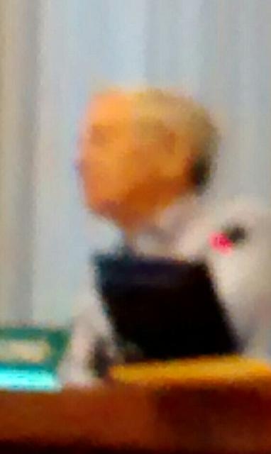 Larry Klein, at 7:45 tonight, approximately ten minutes after his 3 minute nap