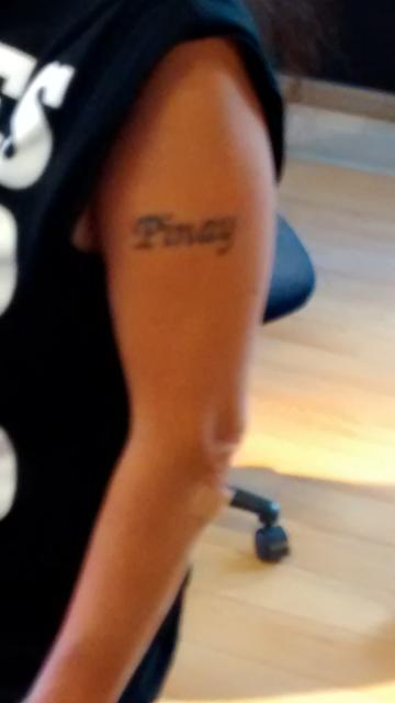 Pinay activist tattoo
