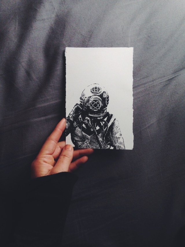 a work called "scuba" by Samantha Lee, the one you might find on Grant