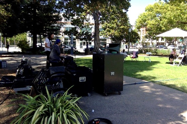 Jacob Jeffries and Jimmy Powers playing John Lennon