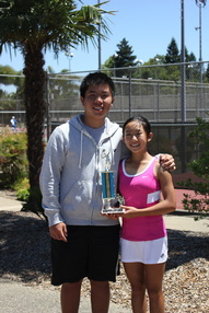 Caleb Choy, Sara Choy I am guessing this is her big bro