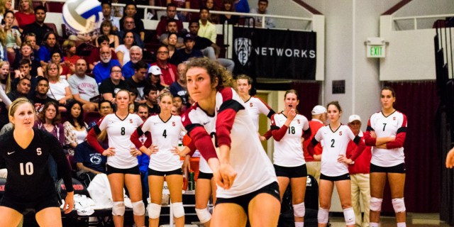 Stanford vb Jordan Burgess courtesy of Stanford Daily and the number 800