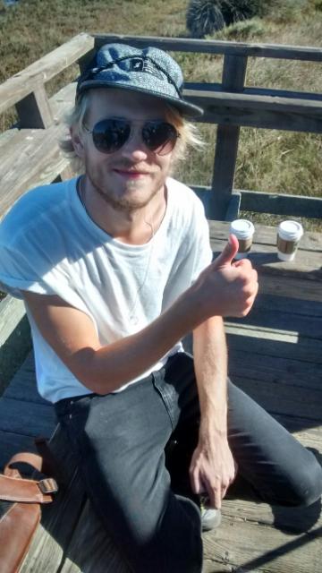 While on the coast, we met this swedish rock star David Larson of The Royal Concept