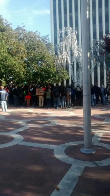 I wish I caught more of the Stanford students' speeches, and want to hear their current thinking on these affairs