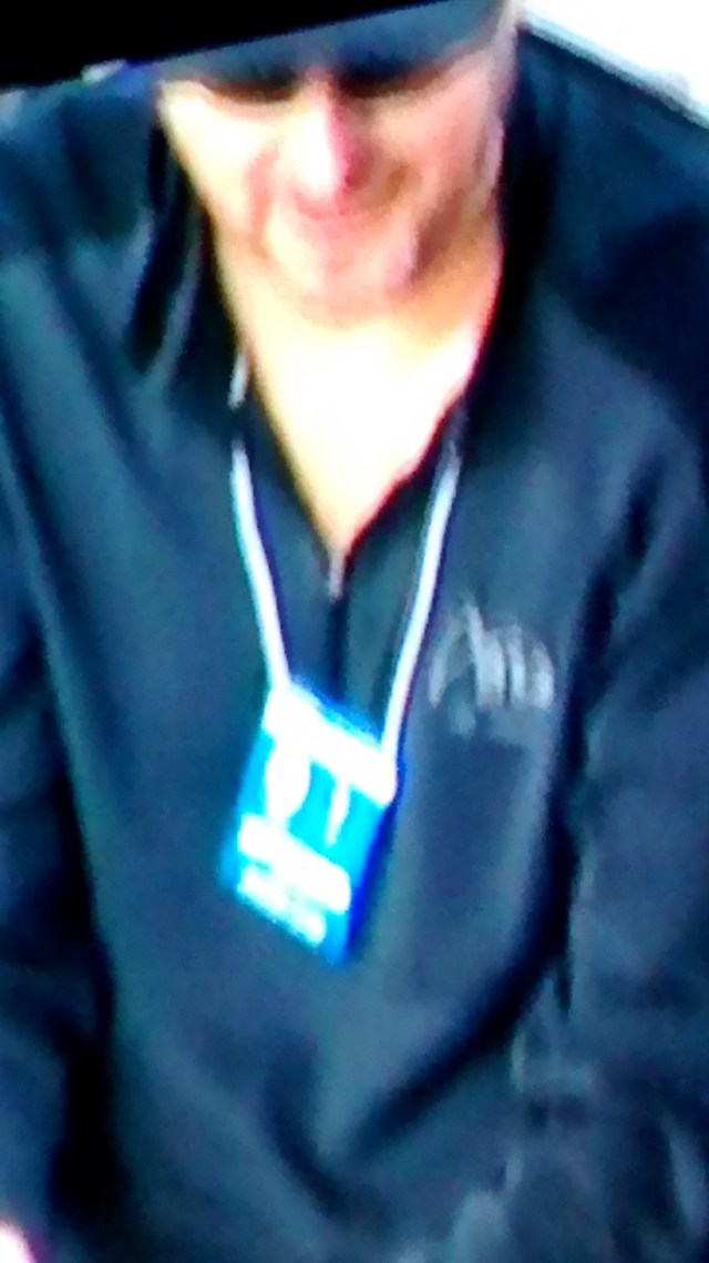 Palo Alto' s best pokerer, court side, on TV, next to owner