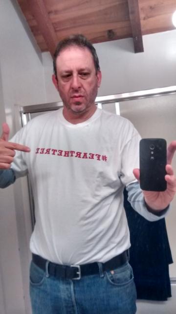 I need a shave. I need more sleep. And just now literally 90 minutes later, I untuck the shirts. 