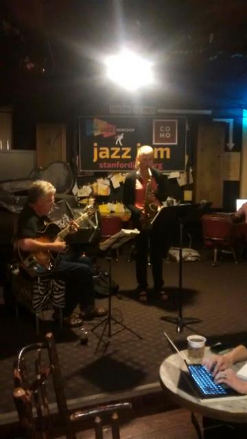 Bill Murphy, guitar; Esther Berndt, alto sax