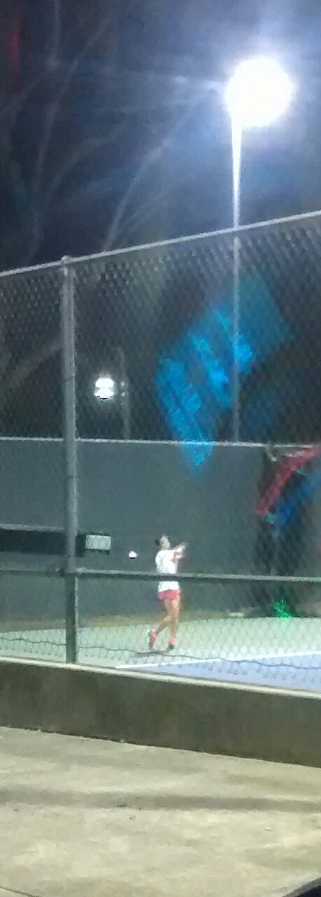 Sara Choy the Oak Creek tennis giant