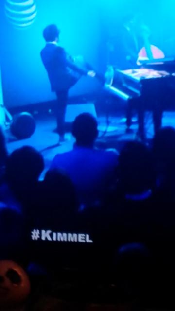 kicking it with jamie cullum, captured from Kimmel, 2015