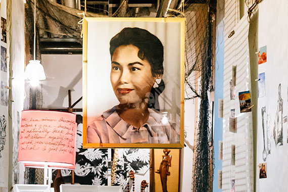 Terry Acebo Davis "...her room" 2015 detail at wing luke