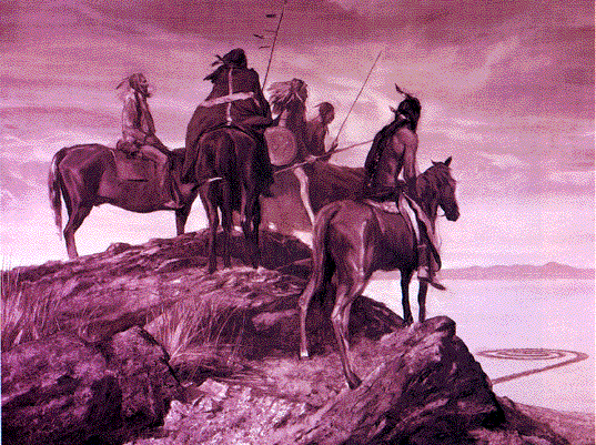 This one references Indians and Spiral Jetty : "spiral tap"