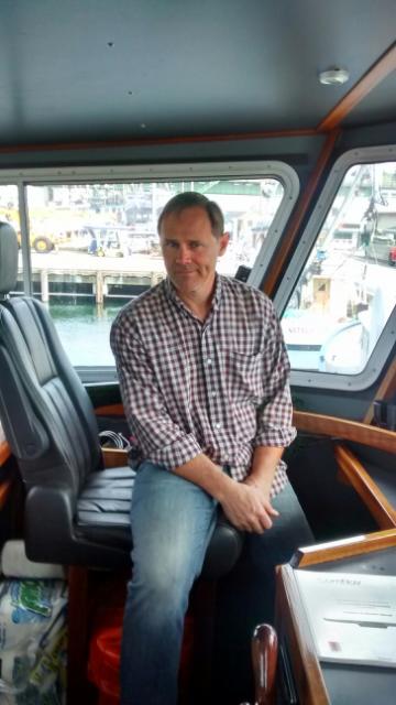 Here is Skipper John Liddicoat of F/V Endurance out of Seattle but trolls the coast of Alaska for its yearly take of 800,000 lbs of salmon, perhaps a strange seque from Valerie Vigoda kissing Shackleton, but kudos for adding some maritime lore, If i must say so myself