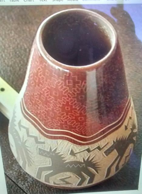 Santa Clara pottery by Jody Naranjo